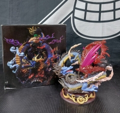 索隆vs凯多海贼王周年款礼品雕像超大GK动漫手办高21厘米 1