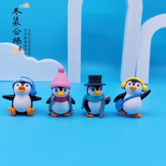 4 款 滑雪企鹅车载摆件卡通企鹅汽车公仔可爱创意车内饰品摆件生日礼物