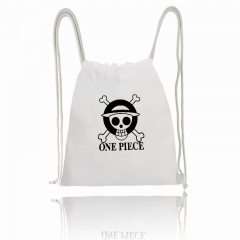 33*40CM 3 Styles One Piece Cartoon Anime Drawstring Bag