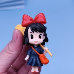 6.5cm*3cm二代扫把女孩摆件 厂家供应PVC钥匙扣