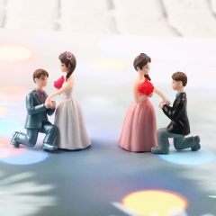 4pcs/set Cute Lovers Cartoon Anime PVC Figure