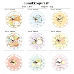 （With Light）14 Styles Sumikkogurashi Cartoon Anime Clock