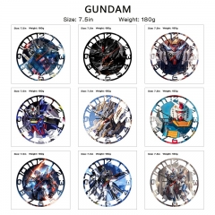 （With Light）14 Styles Mobile Suit Gundam Cartoon Anime Clock