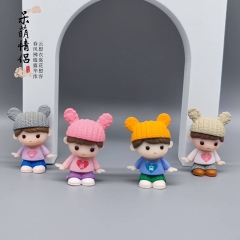 4pcs/set Cute Cartoon Anime PVC Figure