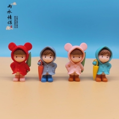 4pcs/set Cute Cartoon Anime PVC Figure