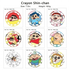 （With Light）19 Styles Crayon Shin-chan Cartoon Anime Clock