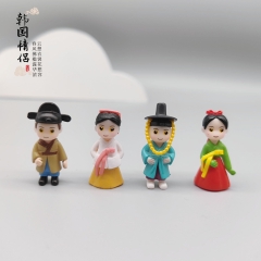 4pcs/set Cute Cartoon Anime PVC Figure