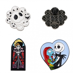 3 Styles The Nightmare Before Christmas Anime Alloy Pin Brooch