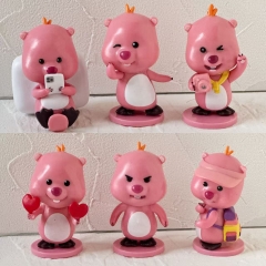 7.5-7.8cm 6pcs/set Loopy Cartoon Anime PVC Figure
