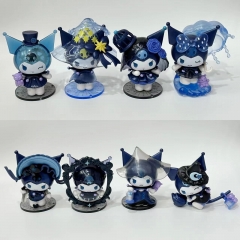 8pcs/set 10.5cm Sanrio Kuromi Cartoon Anime PVC Figure