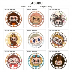 （带电池）LABUBU 14 动漫印花闹钟挂钟个性印花钟表