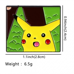 Pokemon Pikachu Anime Alloy Pin Brooch
