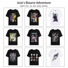 JOJO的奇妙冒险  动漫印花纯棉短袖T恤