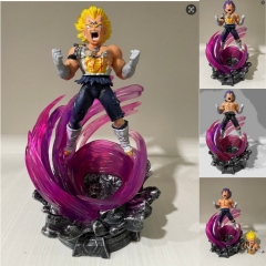 ( With Light) 32cm GK Dragon Ball Z Vegeta PVC Anime Figure Toy