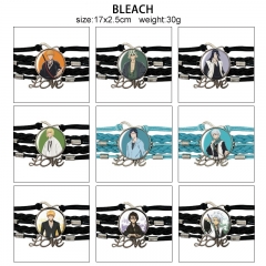 12 Styles Bleach Cartoon Anime Bracelet Wristband