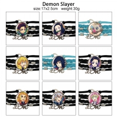 13 Styles Demon Slayer: Kimetsu no Yaiba Cartoon Anime Bracelet Wristband