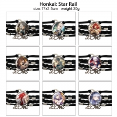 18 Styles Honkai: Star Rail Cartoon Anime Bracelet Wristband