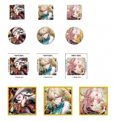 12 Styles Honkai: Star Rail Cartoon Anime Acrylic Refrigerator Magnet