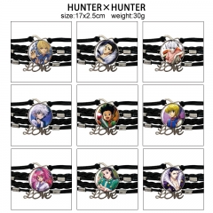 12 Styles HUNTER×HUNTER Cartoon Anime Bracelet Wristband