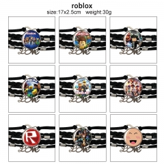 10 Styles Roblox Cartoon Anime Bracelet Wristband