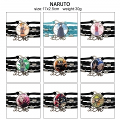 15 Styles Naruto Cartoon Anime Bracelet Wristband
