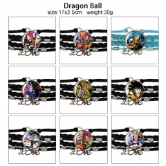 18 Styles Dragon Ball Z Cartoon Anime Bracelet Wristband