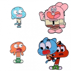 3 Styels Animated Comedy Anime Alloy Pin Brooch