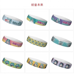 10 Styles Hatsune Miku Cartoon Anime Turban