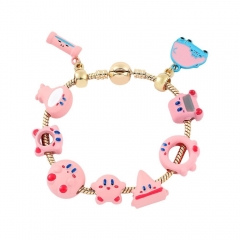 3 Sizes Kirby Cartoon Anime Alloy Bracelet