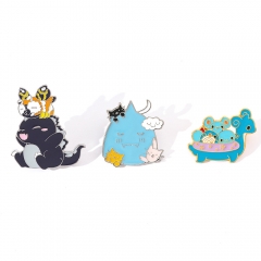 3 Styles Pokemon Cartoon Pin Anime Alloy Brooch
