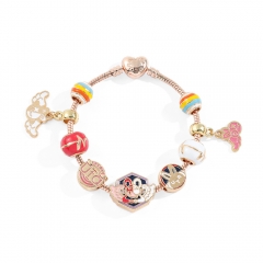 3 Sizes Rabbit Cartoon Anime Alloy Bracelet