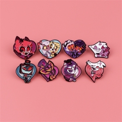 11 Styels Hazbin Hotel Anime Alloy Pin Brooch