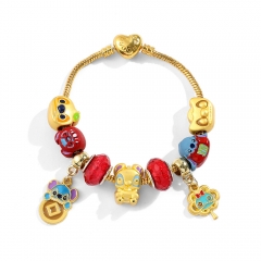 3 Sizes Lilo & Stitch Cartoon Anime Alloy Bracelet