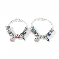 2 Styles Genshin Impact Cartoon Anime Alloy Bracelet
