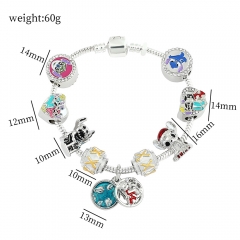 3 Sizes Lilo & Stitch Cartoon Anime Alloy Bracelet