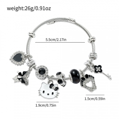 Sanrio Hello Kitty Cartoon Anime Alloy Bracelet
