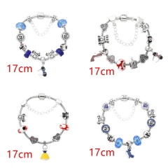 5 Styles Mickey Minnie Mouse Cartoon Anime Alloy Bracelet
