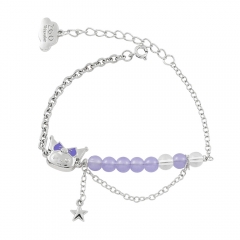 Sanrio My Melody Cartoon Anime Alloy Bracelet