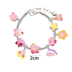Kirby Cartoon Anime Alloy Bracelet