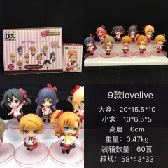9款lovelive 手办雕像 0.47KG/套