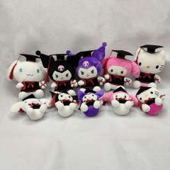 12pcs/set 20CM Sanrio Kuromi Cartoon Anime Plush Toy