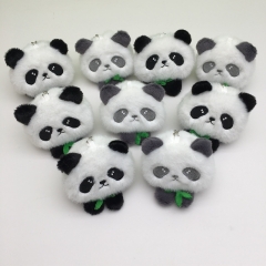 10pcs/set 8CM Giant Panda Anime Plush Toy Pendand
