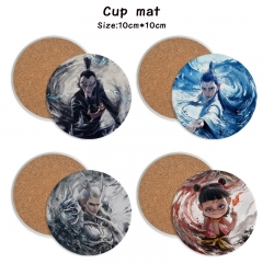 哪吒 32  动漫陶瓷吸水隔热杯垫