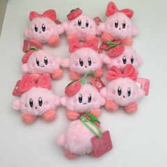 10pcs/set 11CM Kirby Anime Plush Toy Pendand