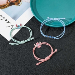 3 Styles Lilo & Stitch Cartoon Anime Bracelet Wristband