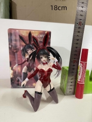 18cm Date A Live Tokisaki Kurumi Cartoon Sexy Girls PVC Anime Figure