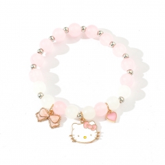 Sanrio Hello Kitty Cartoon Anime Alloy Bracelet