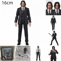 16cm John Wick Chapter 4 Joint movable Action Anime PVC Figure