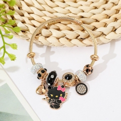 Sanrio Hello Kitty Cartoon Anime Alloy Bracelet