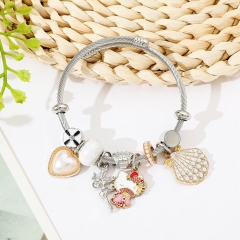Sanrio Hello Kitty Cartoon Anime Alloy Bracelet